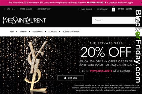 black friday ysl bags|ysl beauty black friday specials.